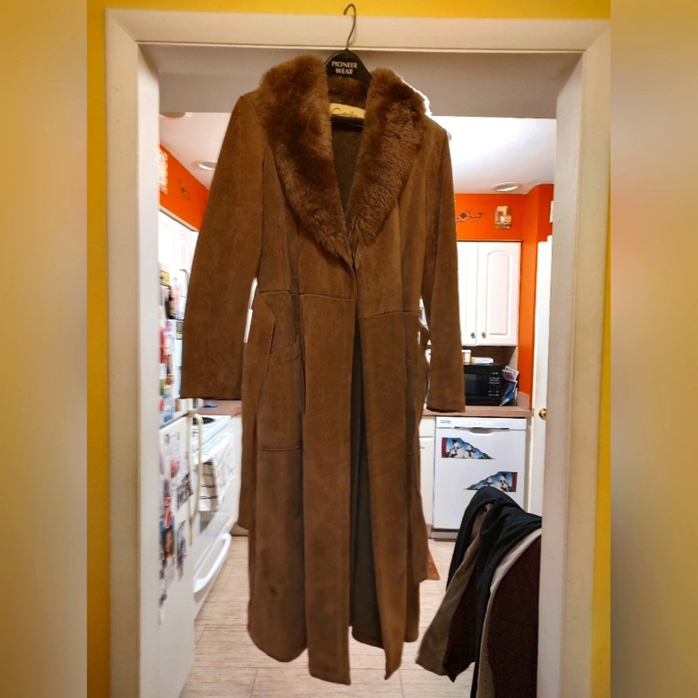 Genuine Carla New York Suede Coat